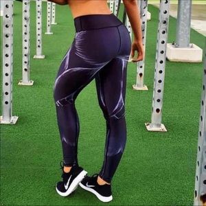 Muscle contour leggings